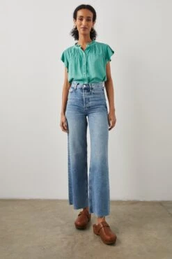 Rails Ruthie Top - Basil 11 Rails Ruthie Top - Basil -Lulu&M RUTHIE BASIL 4