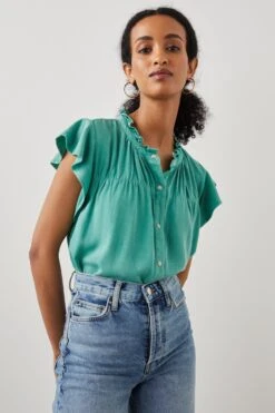 Rails Ruthie Top - Basil 13 Rails Ruthie Top - Basil -Lulu&M RUTHIE BASIL 5