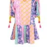 Place Du Soleil Short Dress - Multicoloured 2 Place Du Soleil Short Dress - Multicoloured -Lulu&M S24 111 DRESS
