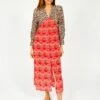 Primrose Park Opal Dress - Brown Leo/Pink Zigzag 2 Primrose Park Opal Dress - Brown Leo/Pink Zigzag -Lulu&M S2A6516