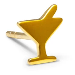 LULU Copenhagen Saturday Earring - Gold Plated 10 LULU Copenhagen Saturday Earring - Gold Plated -Lulu&M SATURDAY 1 PCS Ear stud 1 pcs LULU1034 Gold plated 2 1000x.jpg 2