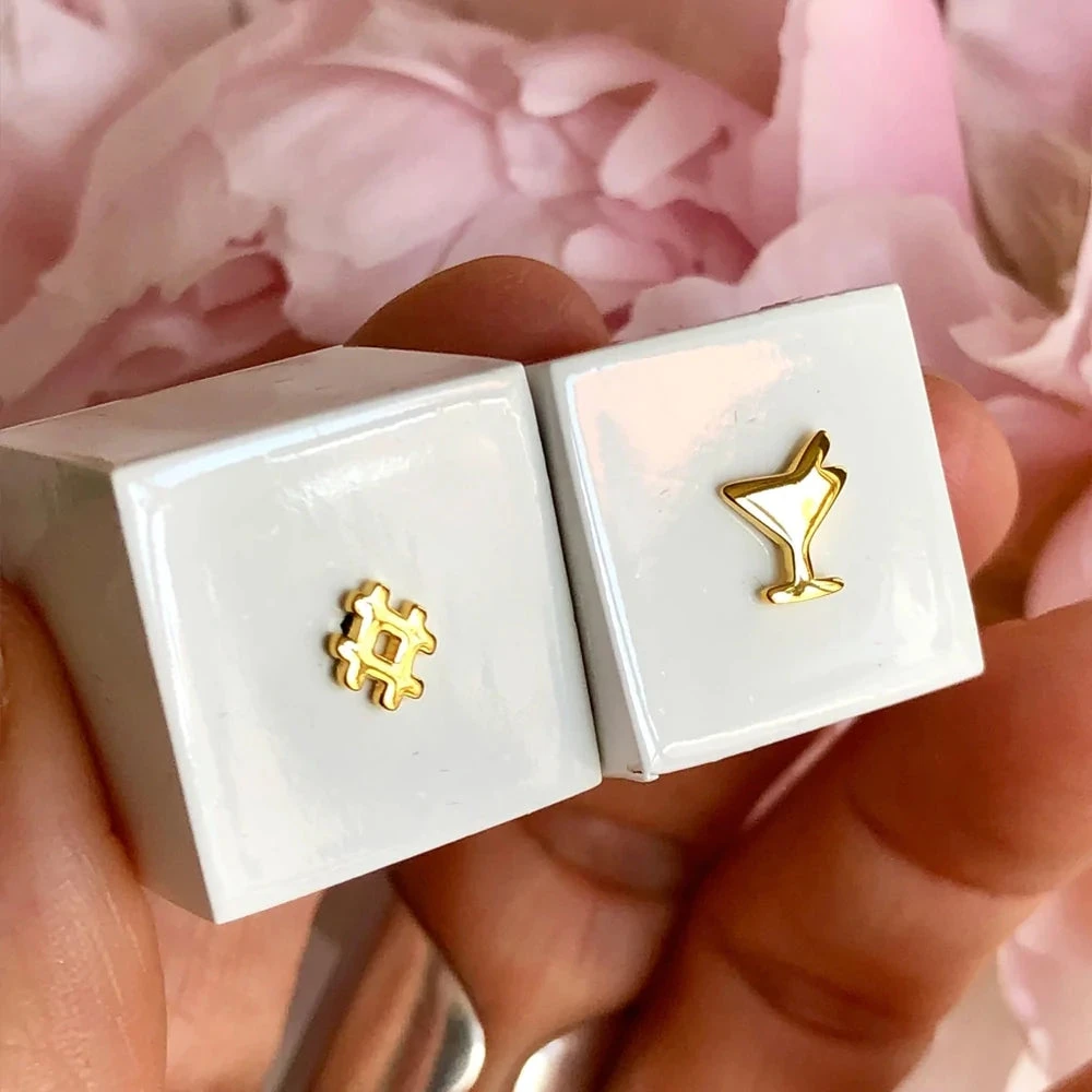 LULU Copenhagen Saturday Earring - Gold Plated 6 LULU Copenhagen Saturday Earring - Gold Plated - Image 4