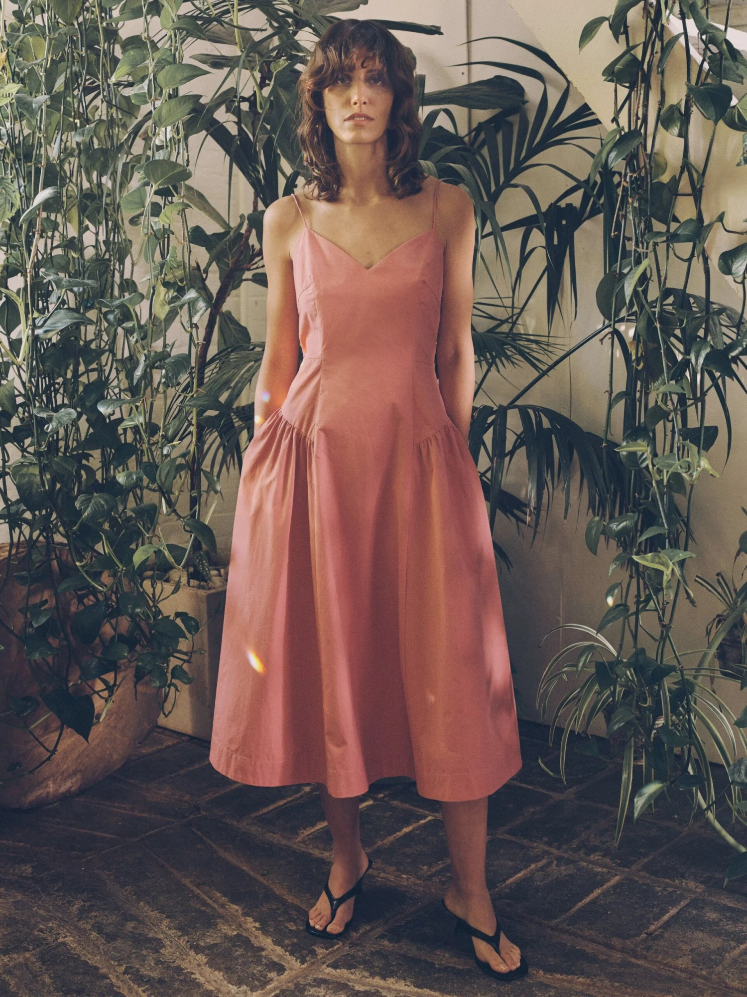 Vivere Mabel Sundress - Dusty Rose 3 Vivere Mabel Sundress - Dusty Rose