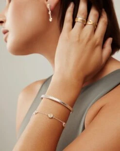 Alternative view of Anna Beck Dotted Stacking Cuff - Sterling Silver