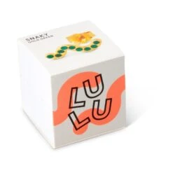 Alternative view of LULU Copenhagen SNAKY GOLD Earring - Green