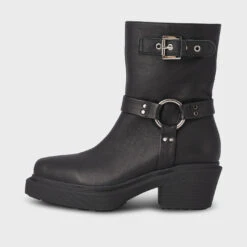 Shoe The Bear Amina Biker Boot - Black 19 Shoe The Bear Amina Biker Boot - Black -Lulu&M STB Amina Biker Boots STB2406 020 Black 1800x1800 jpg