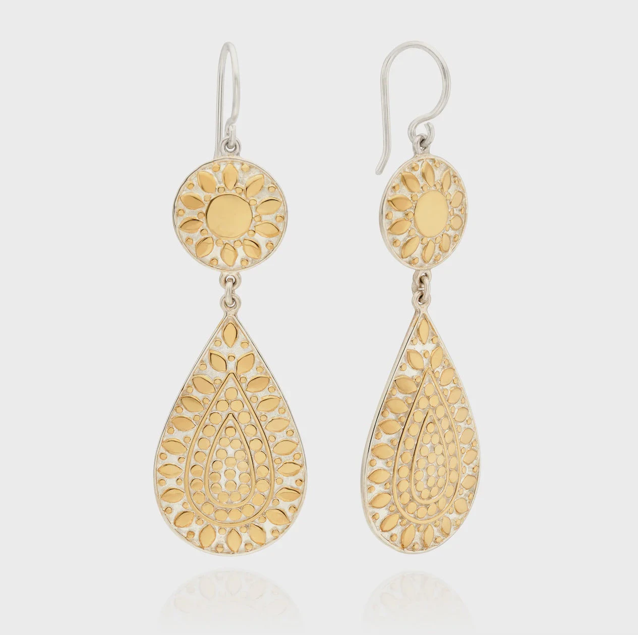 Anna Beck Double Drop Flower Earrings 3 Anna Beck Double Drop Flower Earrings