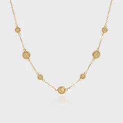 Anna Beck Station Necklace - Gold