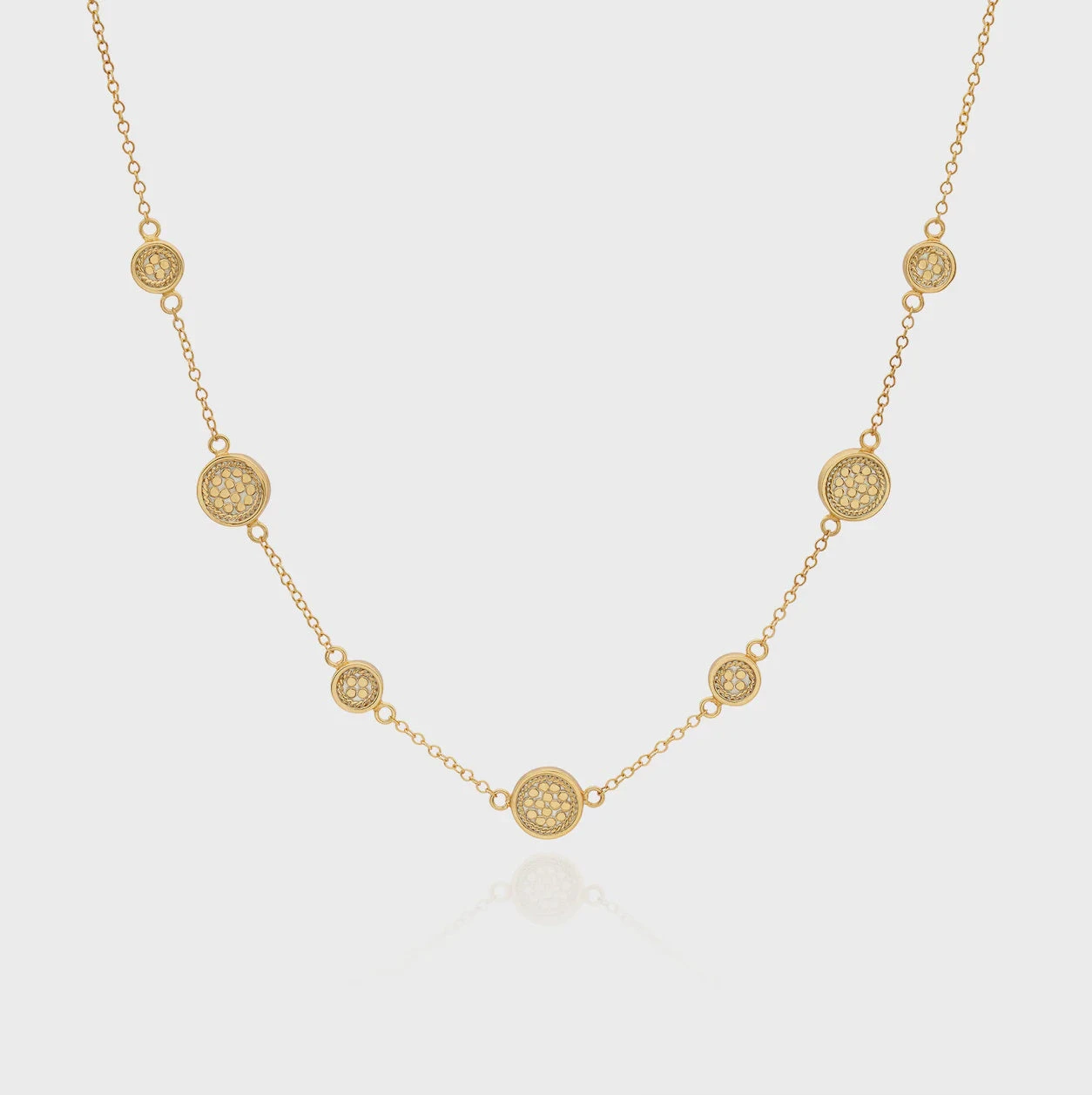 Anna Beck Station Necklace - Gold 3 Anna Beck Station Necklace - Gold