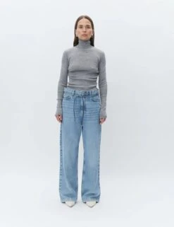 Alternative view of Day Birger Et Mikkelson Sierra Daily Elements Roll Neck Knit - Grey Melange