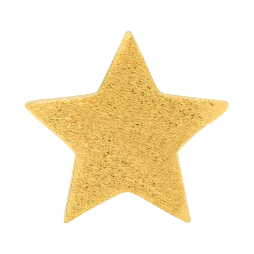 LULU Copenhagen Star Earring - Gold 5 LULU Copenhagen Star Earring - Gold - Image 3