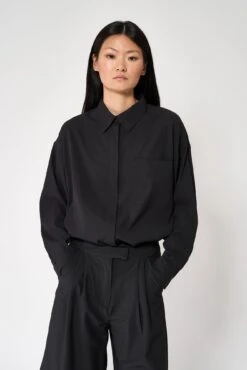 Tanta Hazo Shirt - Black 15 Tanta Hazo Shirt - Black -Lulu&M T2045 HazoShirt Black SS25 0603