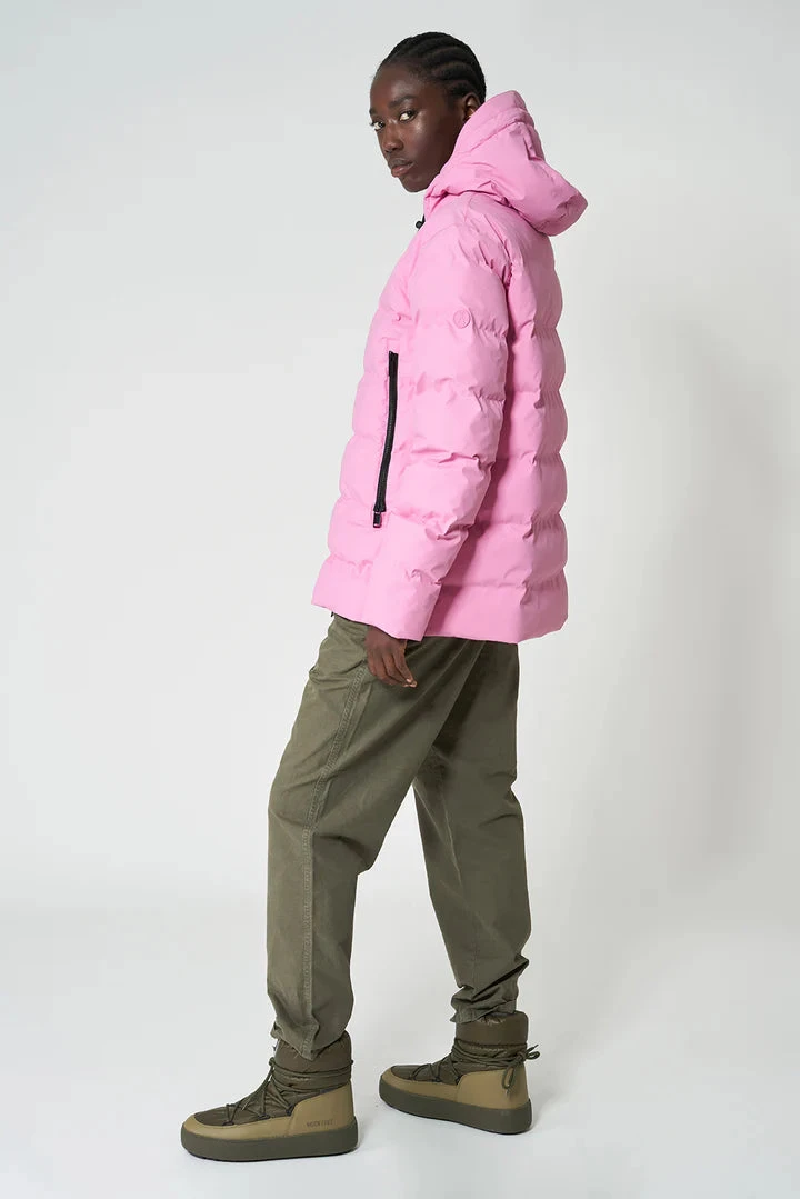Tanta Nieve Quilted Raincoat - Moonlite Mauve 7 Tanta Nieve Quilted Raincoat - Moonlite Mauve - Image 5