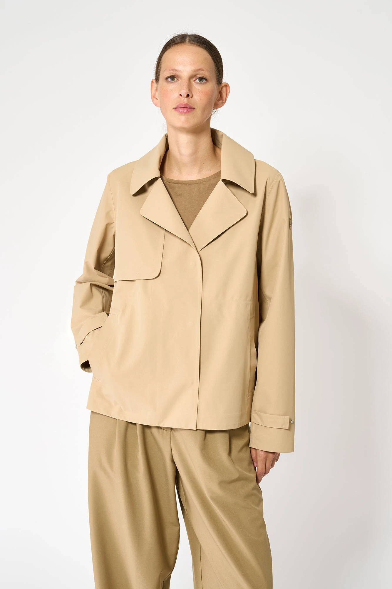 Tanta Niwl Raincoat - Cornstalk 5 Tanta Niwl Raincoat - Cornstalk - Image 3