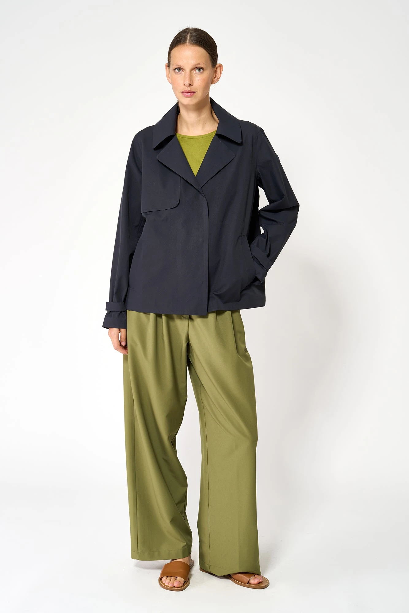 Tanta Niwl Raincoat - Dark Navy 7 Tanta Niwl Raincoat - Dark Navy - Image 5