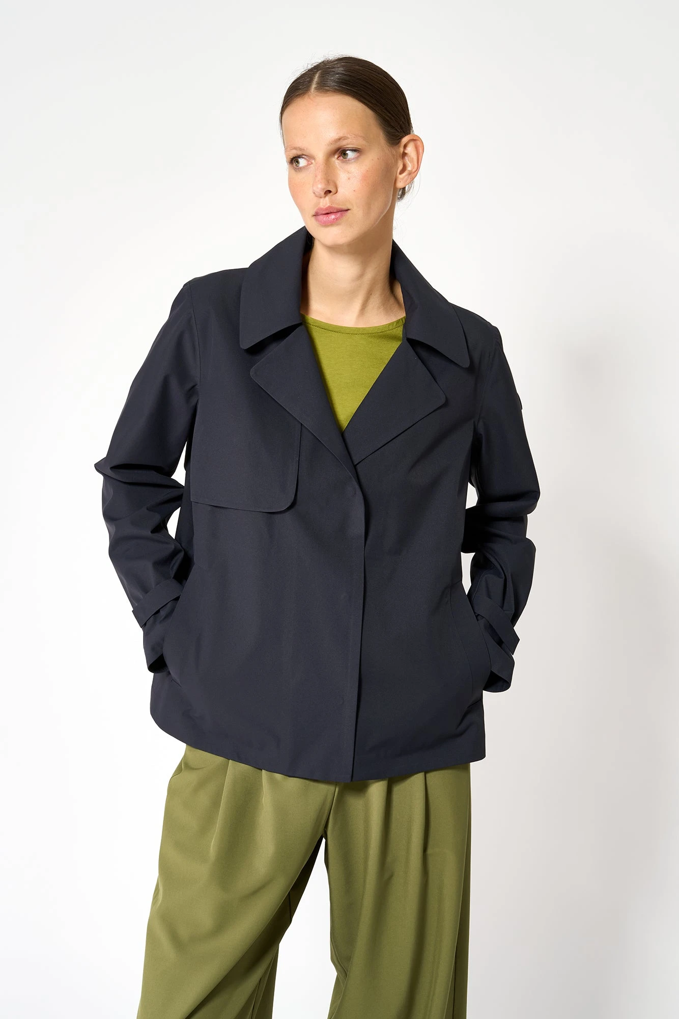 Tanta Niwl Raincoat - Dark Navy 12 Tanta Niwl Raincoat - Dark Navy - Image 10