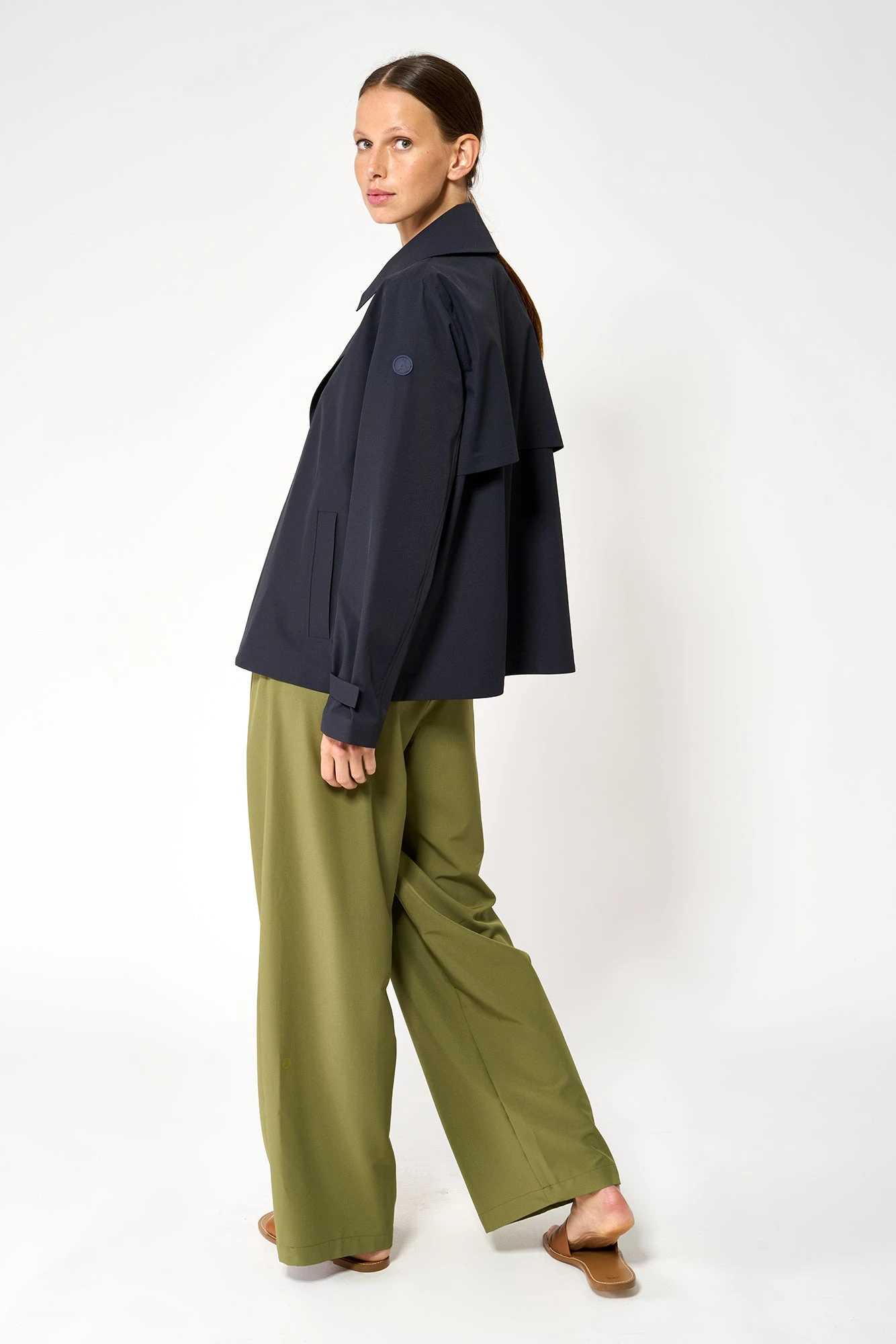 Tanta Niwl Raincoat - Dark Navy 8 Tanta Niwl Raincoat - Dark Navy - Image 6