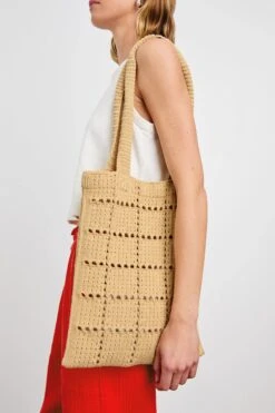 Alternative view of Rails The Crochet Tote Bag - Rattan