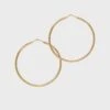 Roma Medium Diamond Cut Hoop Earrings - Gold 2 Roma Medium Diamond Cut Hoop Earrings - Gold -Lulu&M THE HOOP STATION LA ROMA Hoops M Gold f6201828 6d8c 488e 85d8 d4226eb1b0ea jpg