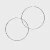 Roma Large Diamond Cut Hoop Earrings - Silver 2 Roma Large Diamond Cut Hoop Earrings - Silver -Lulu&M THE HOOP STATION La ROMA Hoops Silver L 48092b50 97dd 4702 9406 2430bb1b53ee jpg