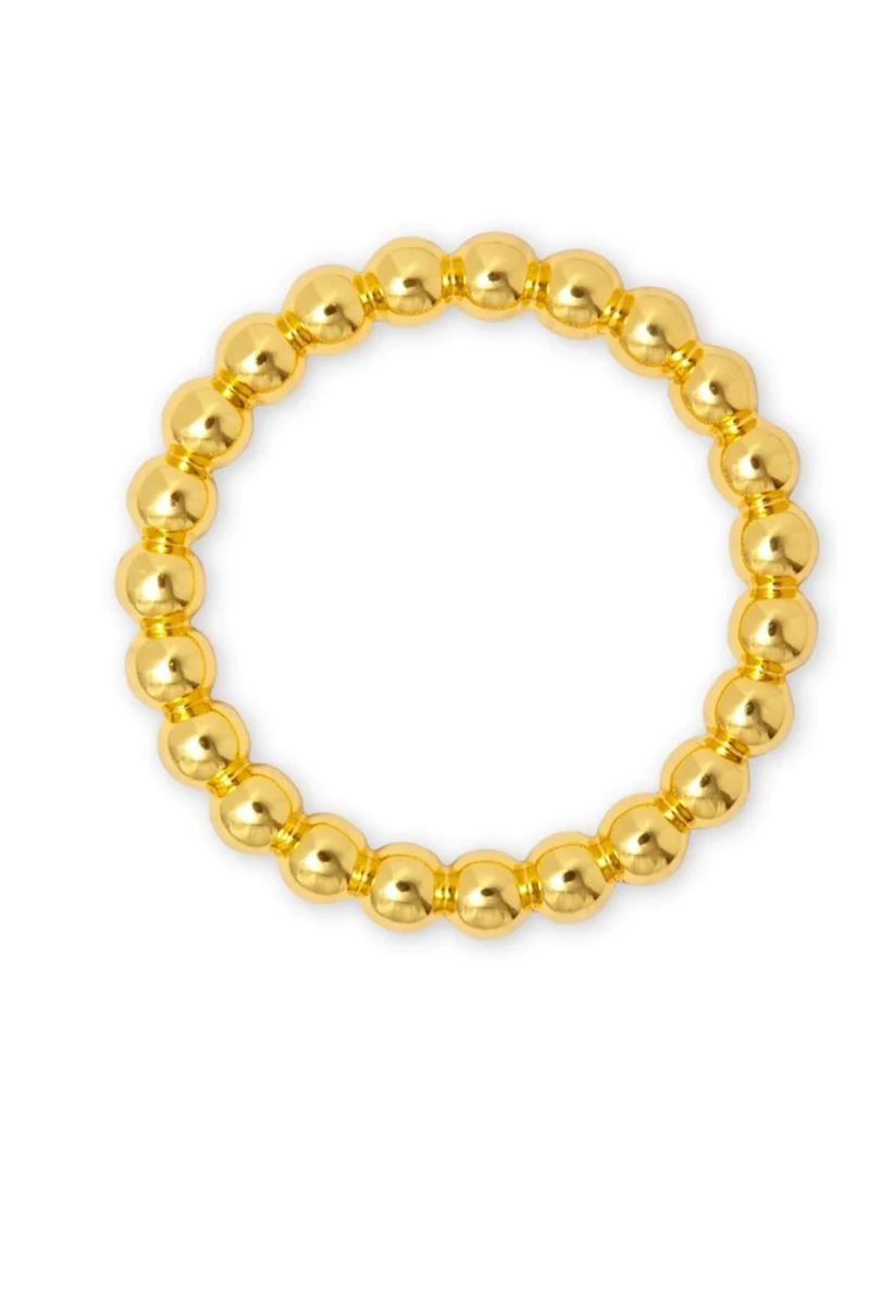 Lulu Copenhagen Colour Ball Ring Gold - Gold Plated 3 Lulu Copenhagen Colour Ball Ring Gold - Gold Plated