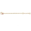 Enamel Copenhagen Anklet Extender Chain - Gold Figaro -Lulu&M Untitled design 346
