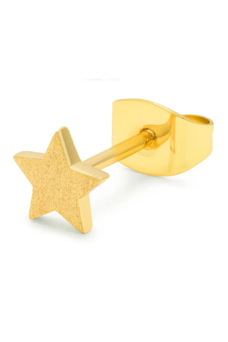 LULU Copenhagen Star Earring - Gold 3 LULU Copenhagen Star Earring - Gold