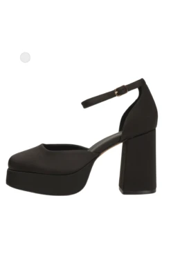Shoe The Bear Priscilla Plateau Heel - Black