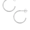 Lulu Copenhagen Medium Non Hoops - Sterling Silver Plate 2 Lulu Copenhagen Medium Non Hoops - Sterling Silver Plate -Lulu&M Untitleddesign 313