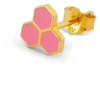LULU Copenhagen Large Honey Rose Earring - Gold Plated -Lulu&M Untitleddesign 331