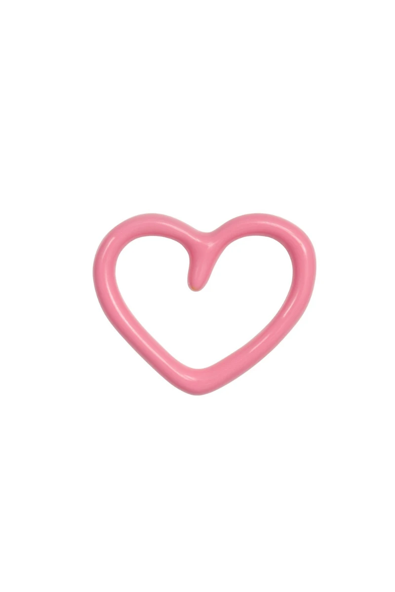 LULU Copenhagen HAPPY HEART Earring - Rose Enamel 3 LULU Copenhagen HAPPY HEART Earring - Rose Enamel
