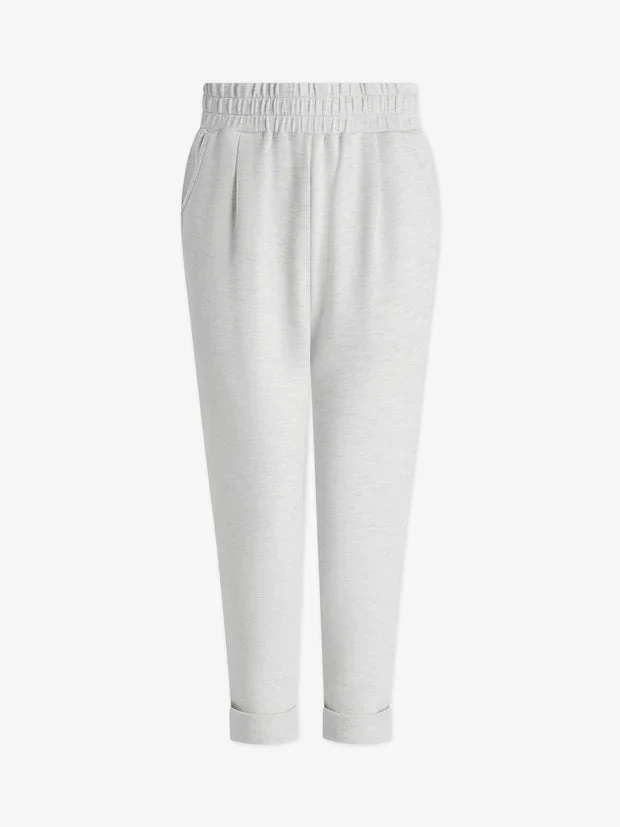 Varley The Rolled Cuff Pant 25 - Ivory Marl 5 Varley The Rolled Cuff Pant 25 - Ivory Marl - Image 4