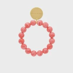 Vanessa Baroni Mini Beads Flex Bracelet - Strawberry Icecream