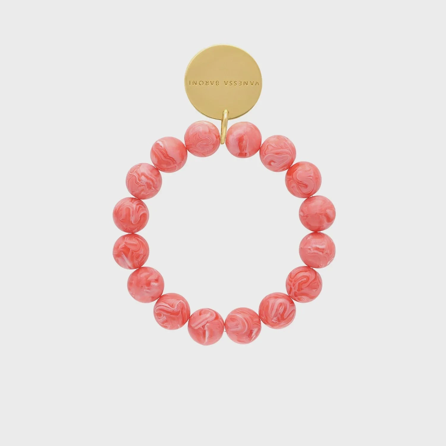 Vanessa Baroni Mini Beads Flex Bracelet - Strawberry Icecream 3 Vanessa Baroni Mini Beads Flex Bracelet - Strawberry Icecream
