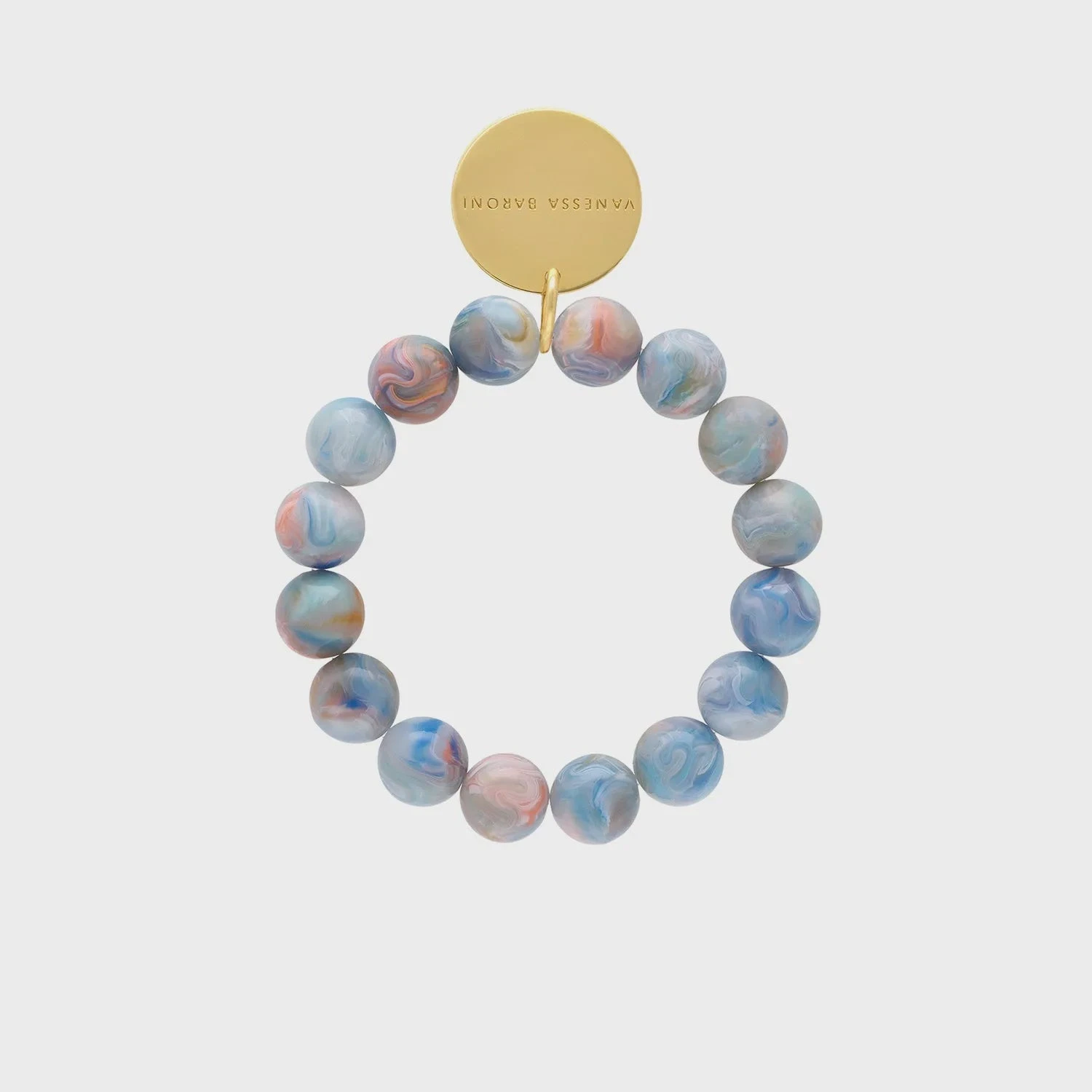 Vanessa Baroni Mini Beads Flex Bracelet - Sea Wave 3 Vanessa Baroni Mini Beads Flex Bracelet - Sea Wave