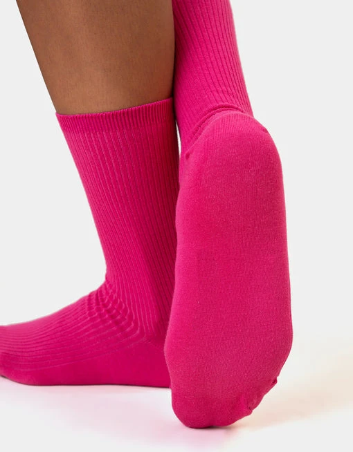 Colorful Standard Women Classic Organic Sock - Steel Blue 6 Colorful Standard Women Classic Organic Sock - Steel Blue - Image 4
