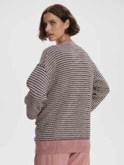 Varley Tiffany Textured Knit Cardigan - Woodrose Multi Stitch 10 Varley Tiffany Textured Knit Cardigan - Woodrose Multi Stitch -Lulu&M ade2dd2ba3153a87ed4bd82fa672e6fa06016242 VAR02588 TIFFANY TEXTURED KNIT CARDIGAN WOODROSE MULTI STITCH 123.jpg 2