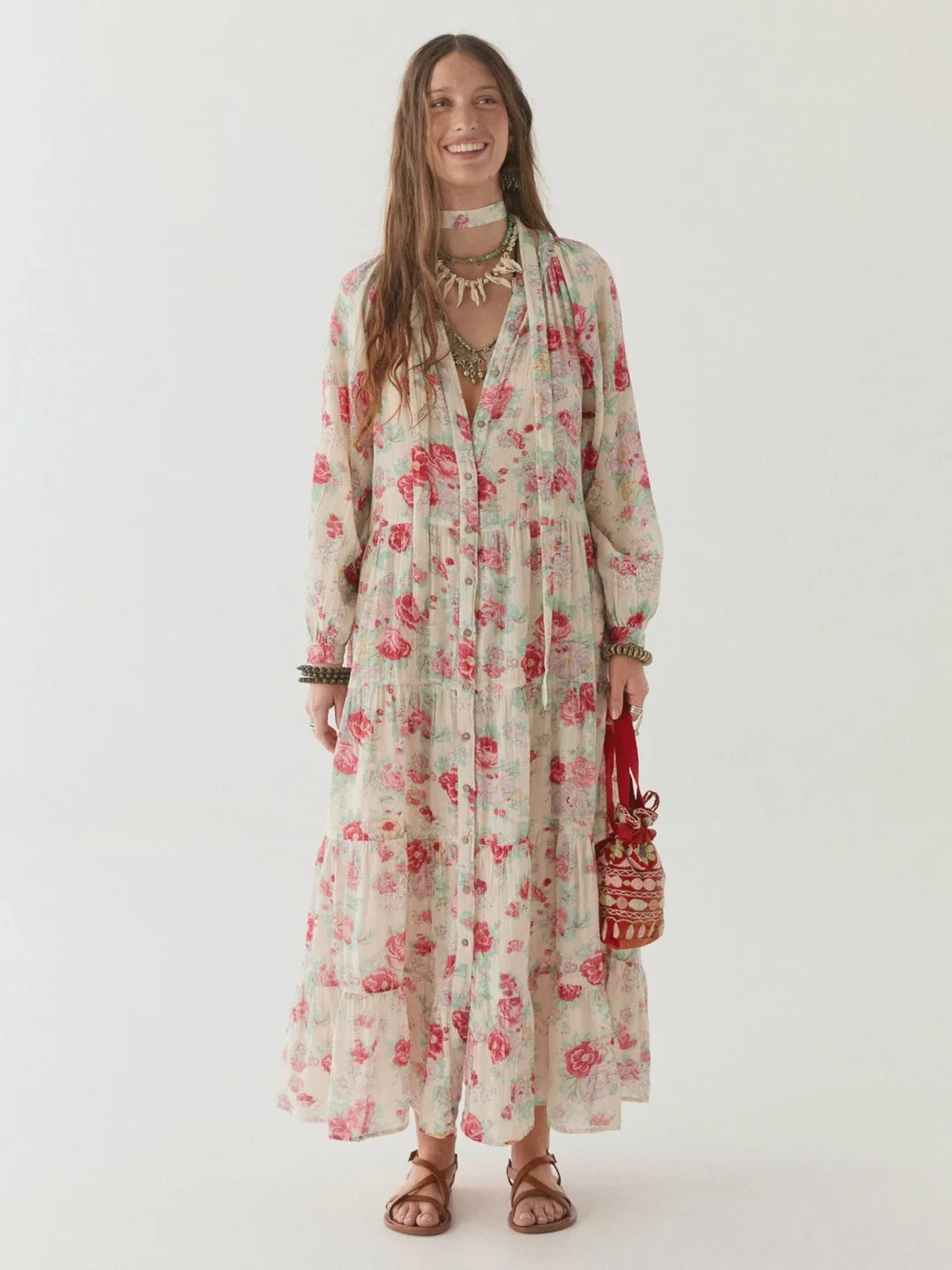 Maison Hotel Agustina Dress - Candy Roses 3 Maison Hotel Agustina Dress - Candy Roses