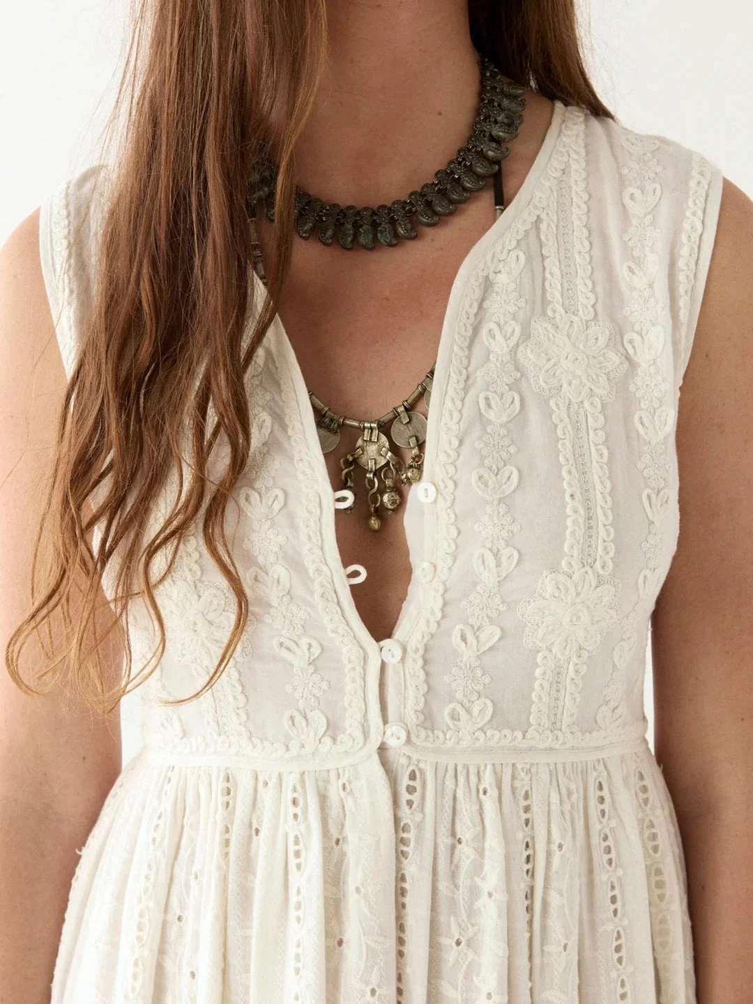 Maison Hotel Amandine Dress - Lord Byron Pearl 9 Maison Hotel Amandine Dress - Lord Byron Pearl - Image 7