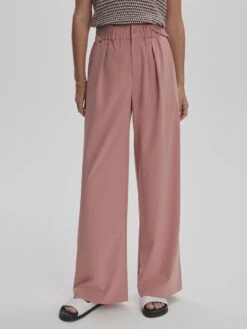 Varley Kayson Wide Leg Pant 29.5 - Ash Rose