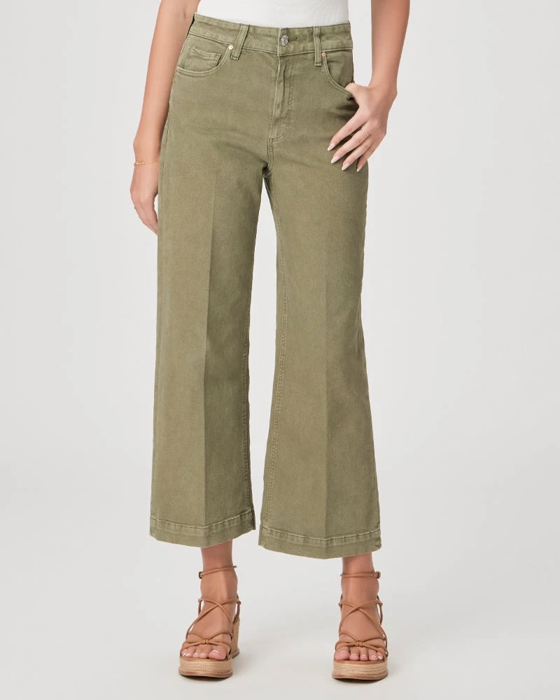 Paige Anessa Jeans - Vintage Mossy Green 4 Paige Anessa Jeans - Vintage Mossy Green - Image 2