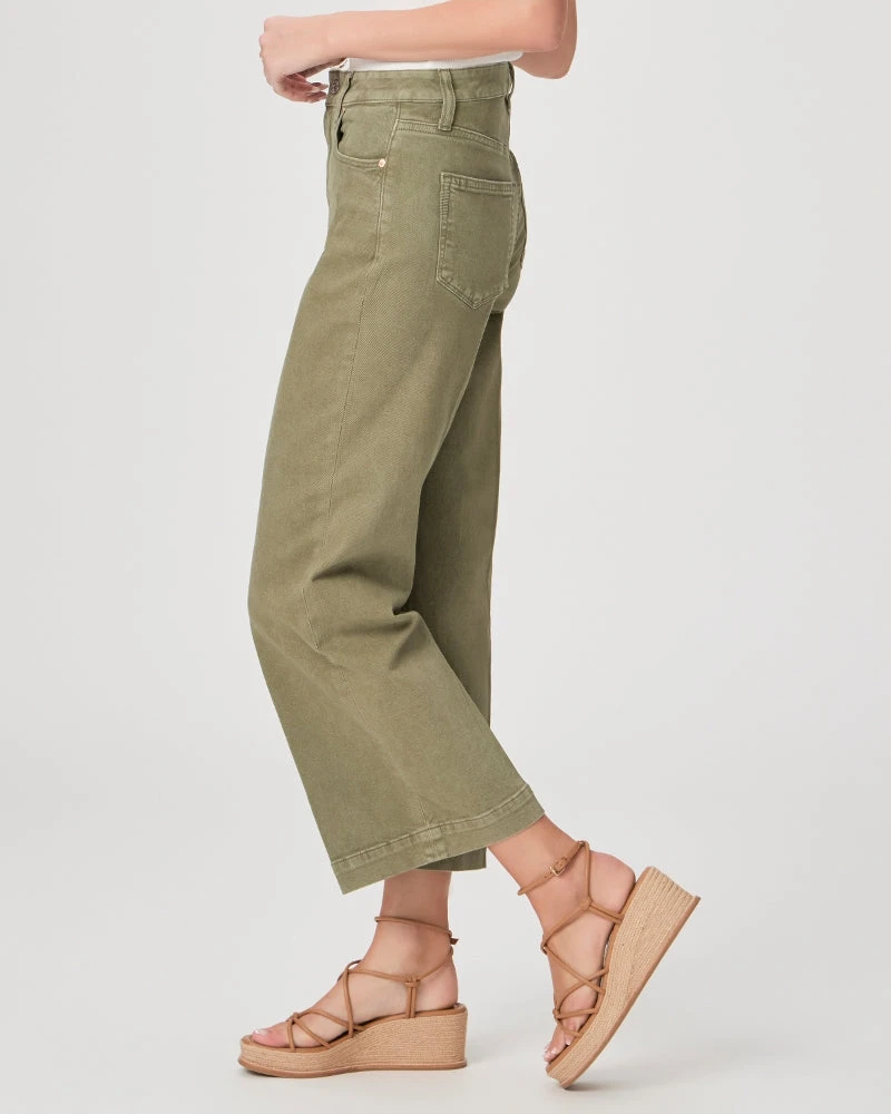 Paige Anessa Jeans - Vintage Mossy Green 5 Paige Anessa Jeans - Vintage Mossy Green - Image 3