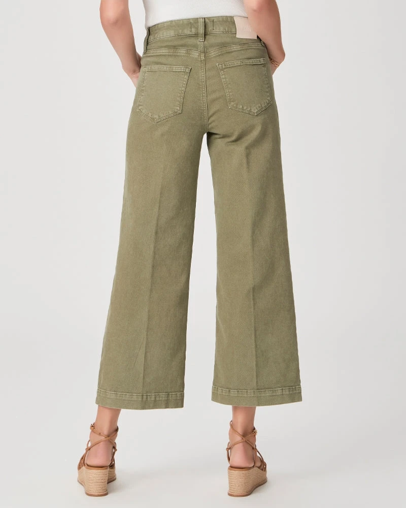 Paige Anessa Jeans - Vintage Mossy Green 6 Paige Anessa Jeans - Vintage Mossy Green - Image 4