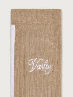 Alternative view of Varley Ivan Light Rib Sock - Light Taupe