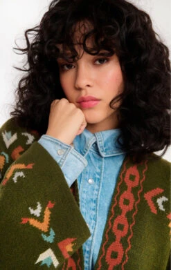 Alternative view of Wild Deva Knit - Khaki