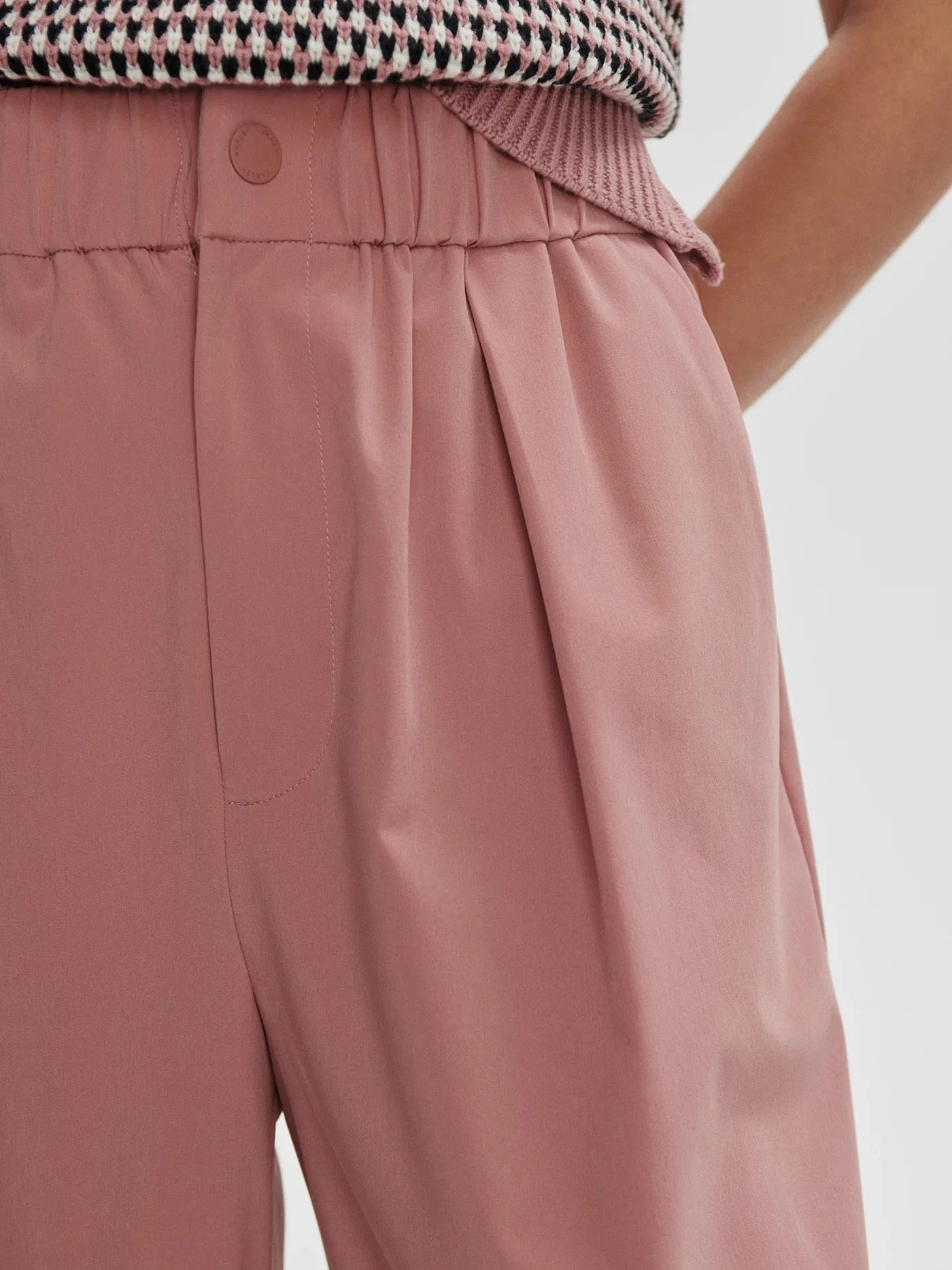 Varley Kayson Wide Leg Pant 29.5 - Ash Rose 6 Varley Kayson Wide Leg Pant 29.5 - Ash Rose - Image 4
