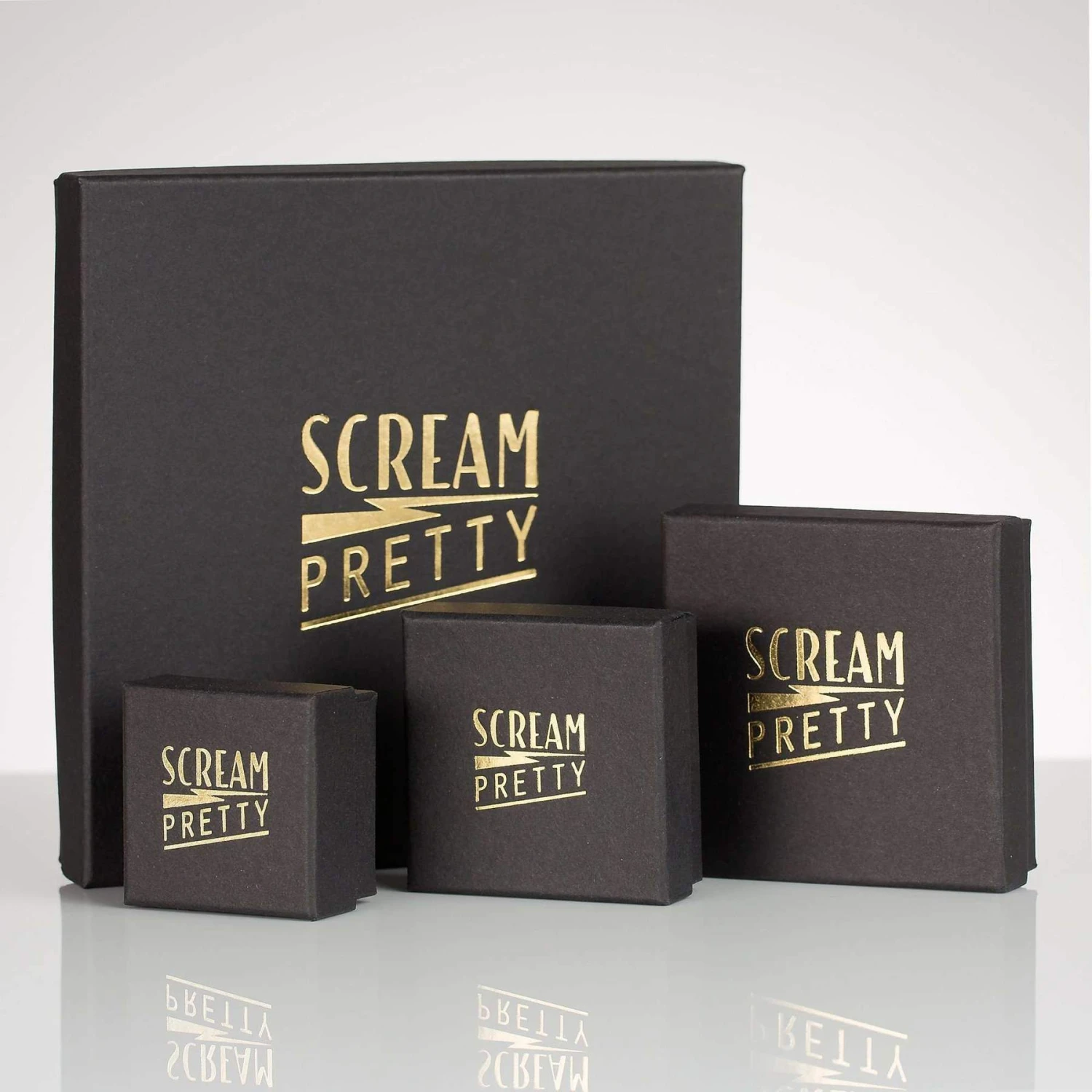 Scream Pretty Ball Chain Necklace - Gold Plated 6 Scream Pretty Ball Chain Necklace - Gold Plated - Image 4