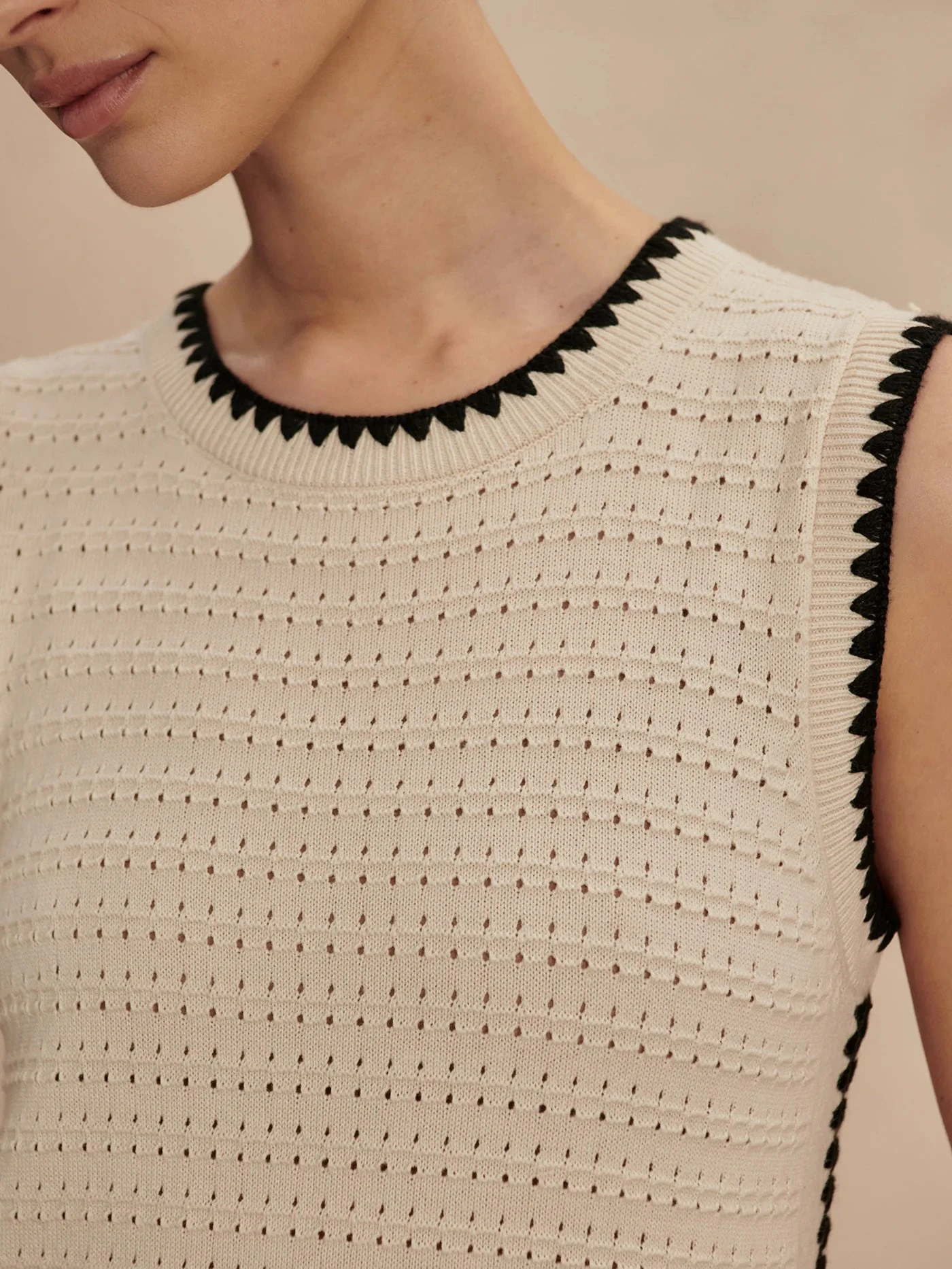 Varley Dwight Tank Knit Dress - Birch 6 Varley Dwight Tank Knit Dress - Birch - Image 4