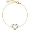Edblad Affinity Pearl Heart Bracelet - Gold -Lulu&M edblad affinity pearl heart bracelet gold pi 127504