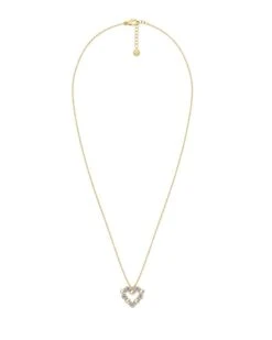 Edblad Affinity Pearl Heart Necklace - Gold -Lulu&M edblad affinity pearl heart necklace gold pi 127506 2